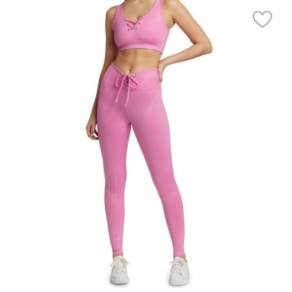YEAR OF OURS STRECH FOOTBALL LEGGING PINK - Picture 1 of 5